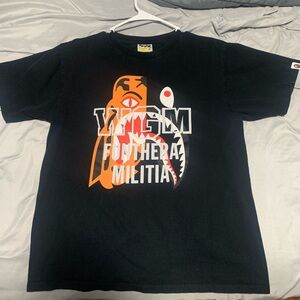 Mens BAPE Shirt Size Medium lightly used